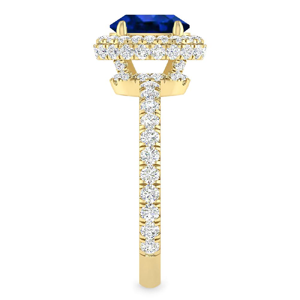 Yellow Gold - Sapphire