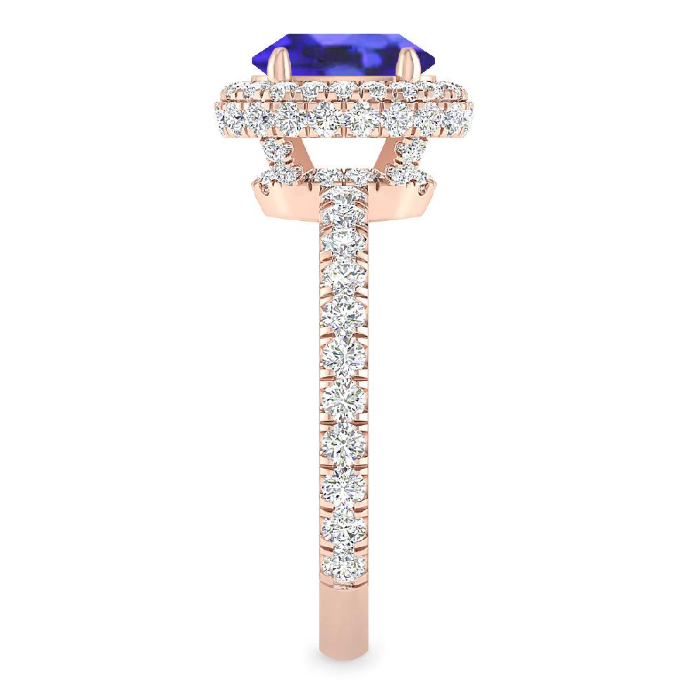 Rose Gold - Tanzanite