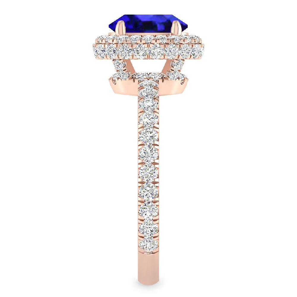 Rose Gold - Tanzanite