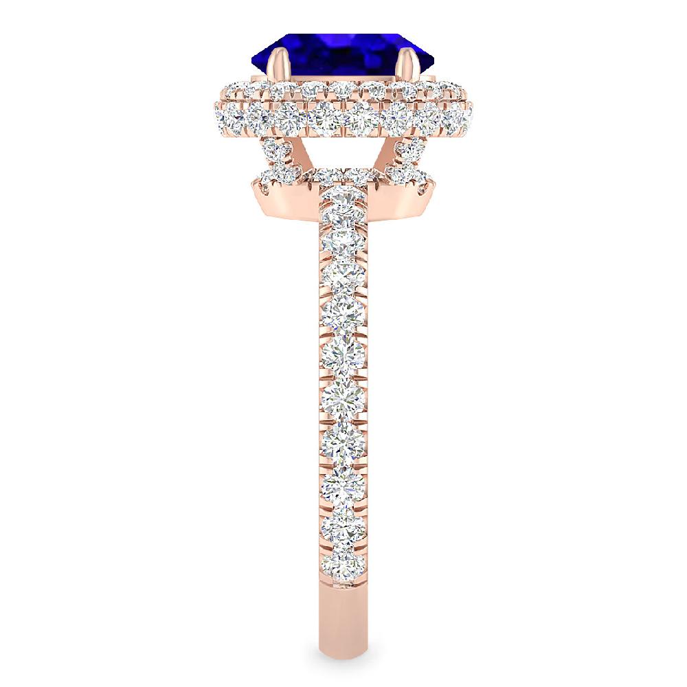 Rose Gold - Tanzanite