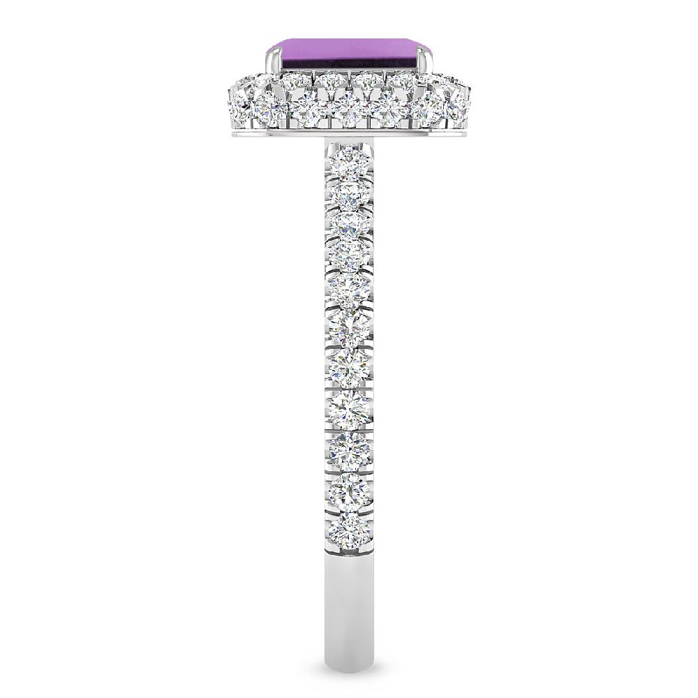 White Gold - Amethyst