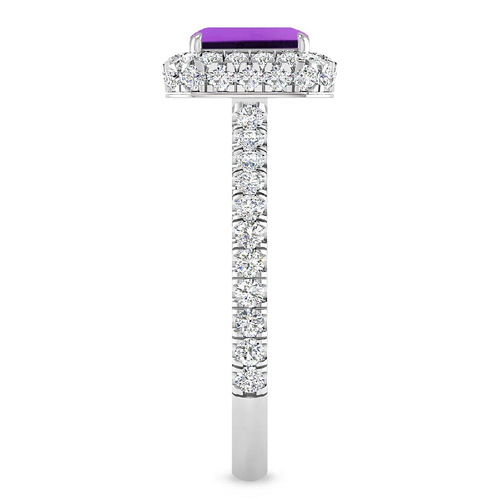 White Gold - Amethyst