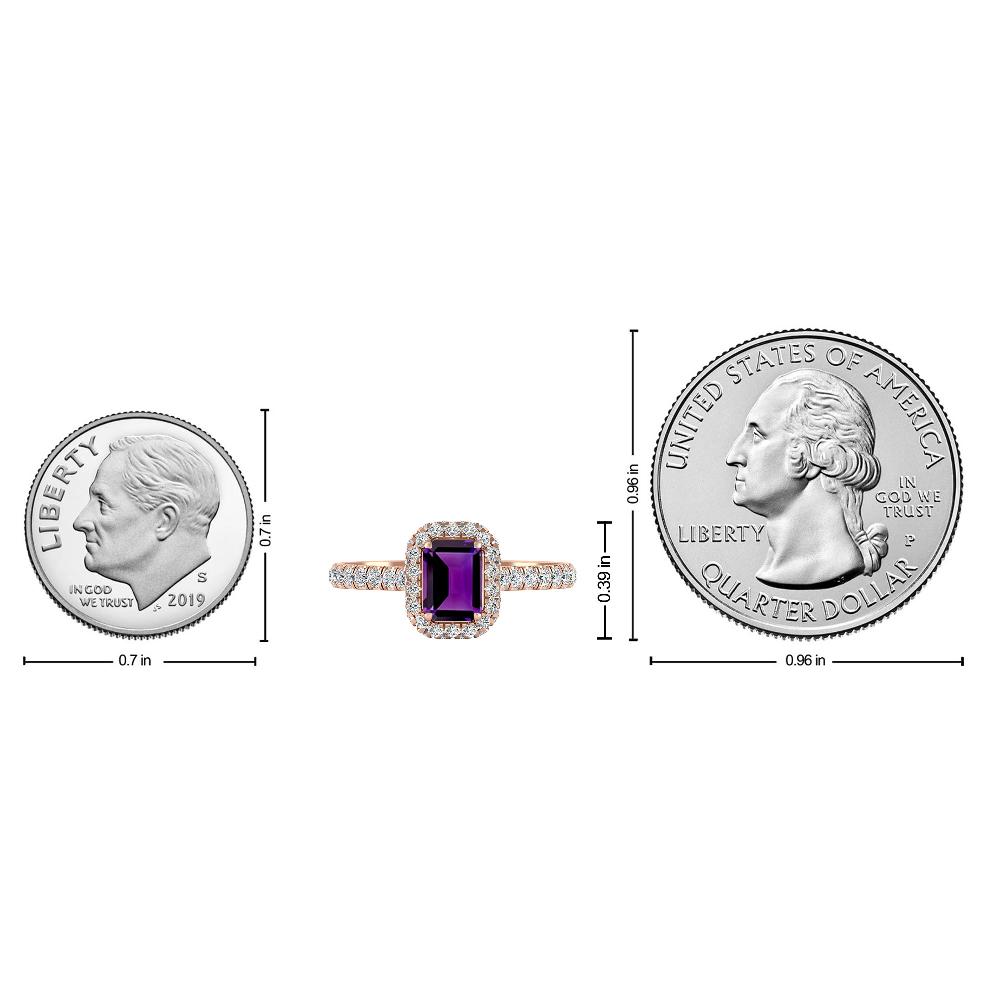 Rose Gold - Amethyst