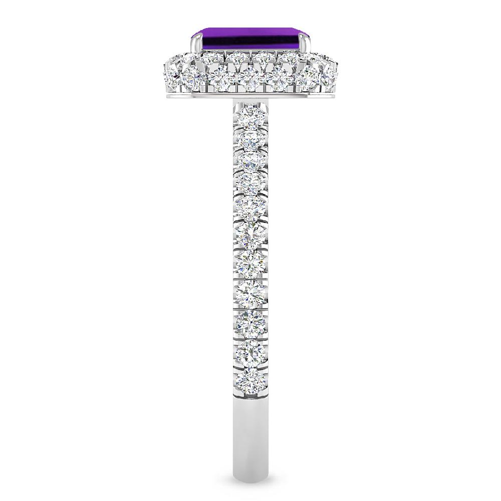 White Gold - Amethyst