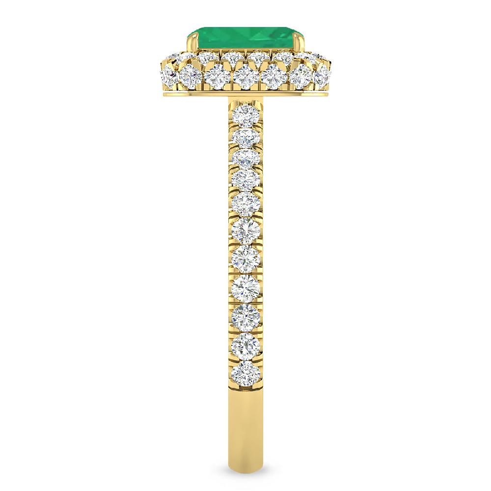Yellow Gold - Emerald
