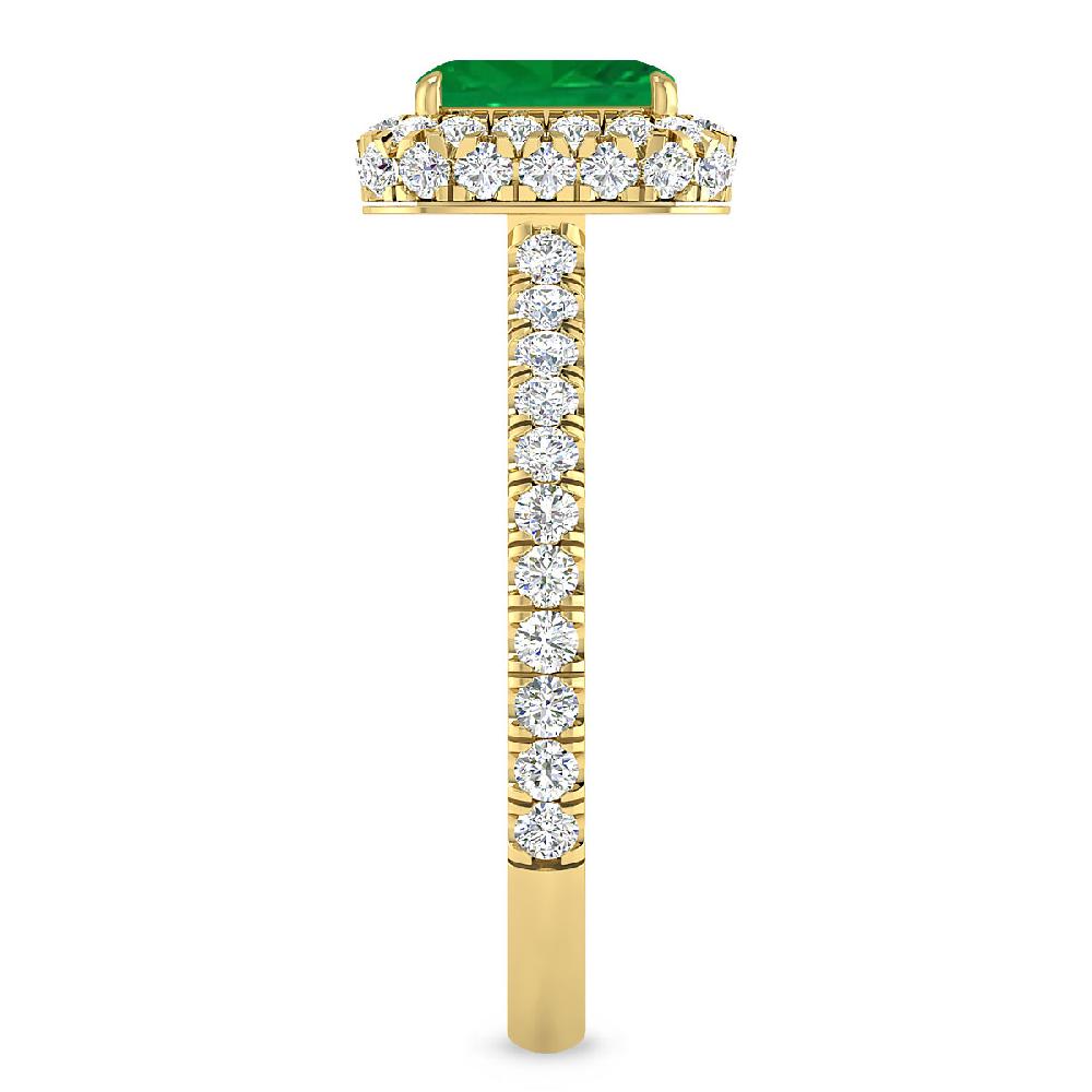 Yellow Gold - Emerald