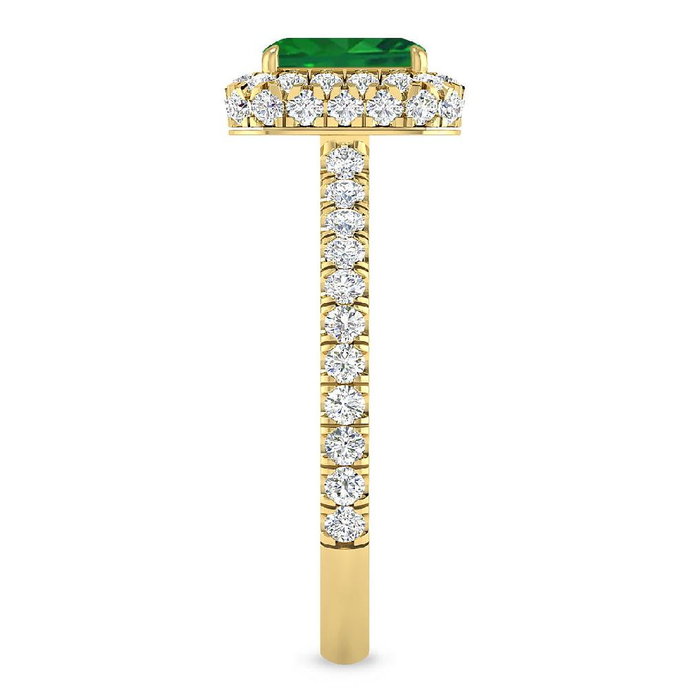 Yellow Gold - Emerald