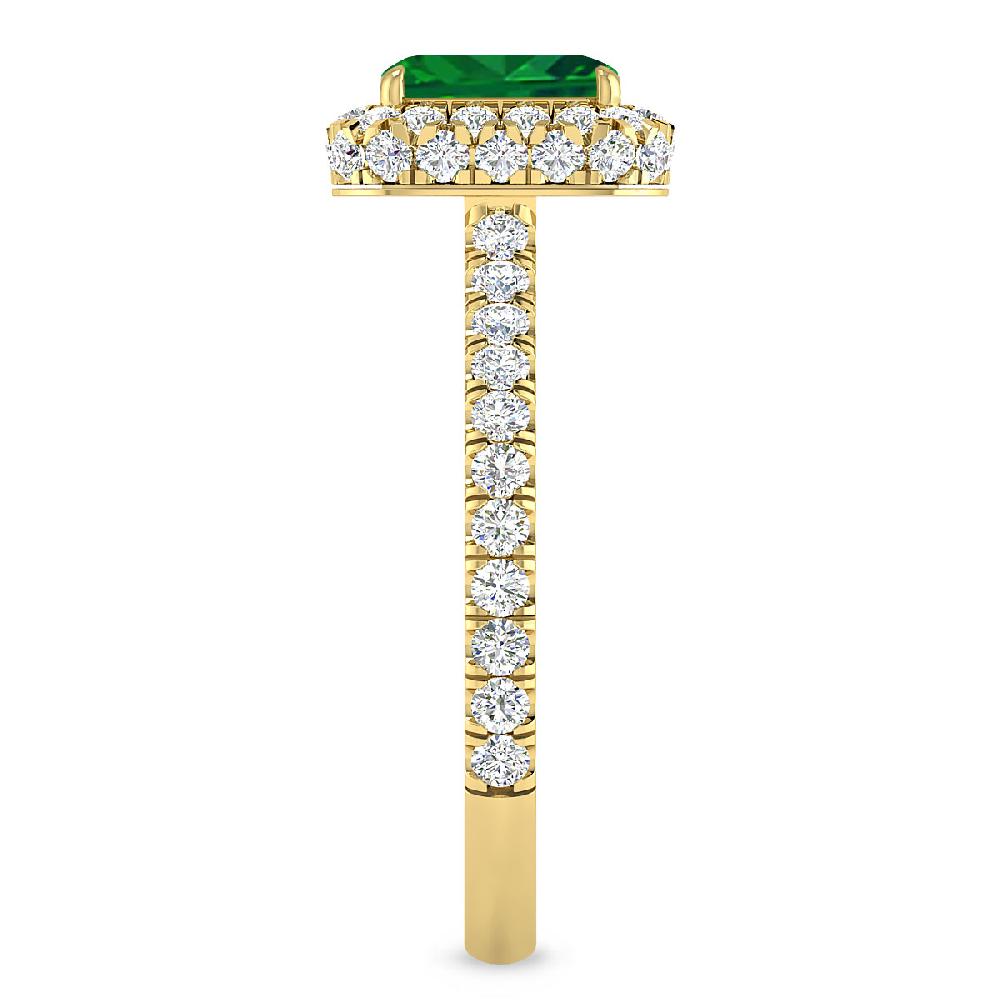 Yellow Gold - Emerald