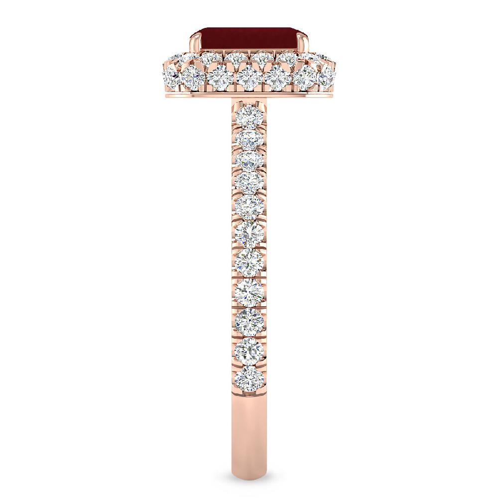 Rose Gold - Garnet