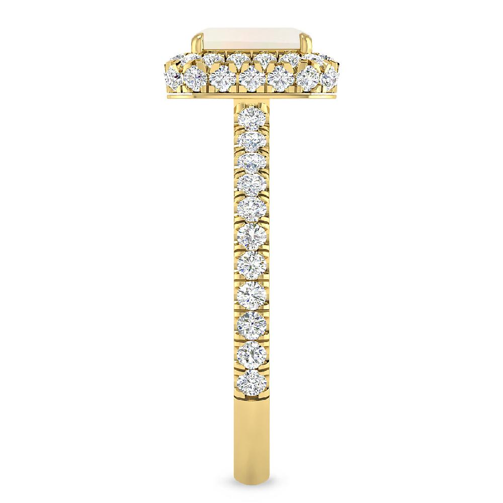 Yellow Gold - Opal