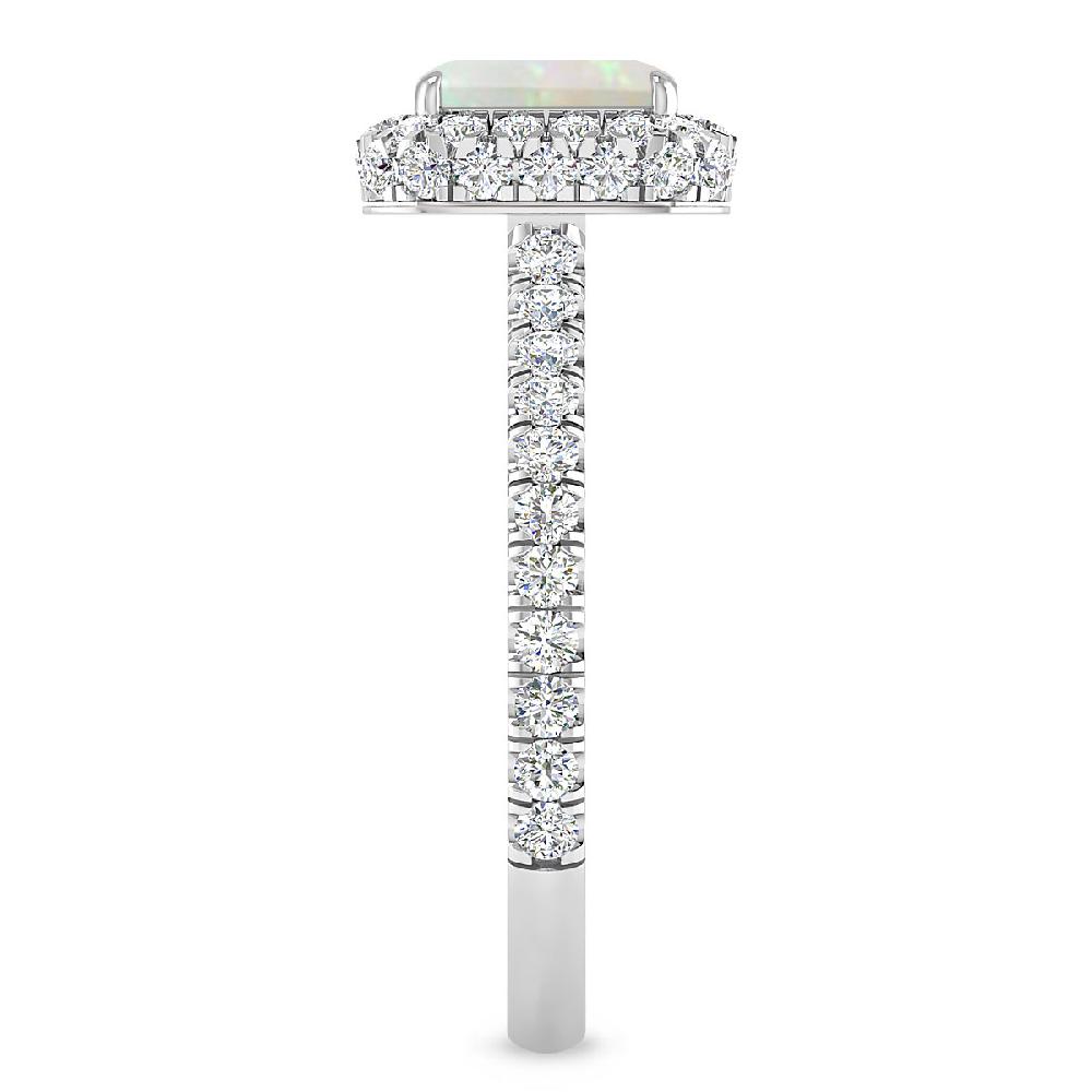 White Gold - Opal
