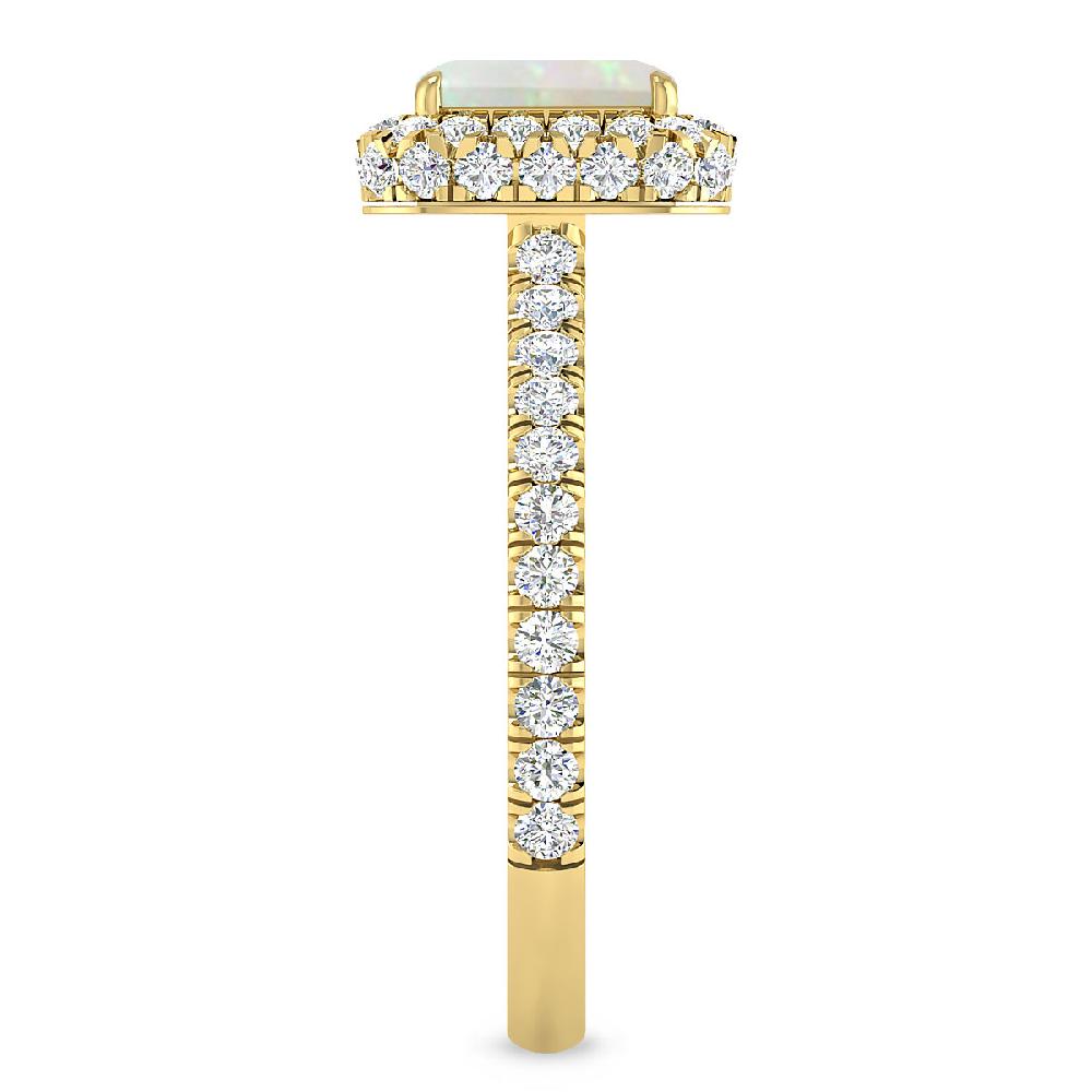 Yellow Gold - Opal