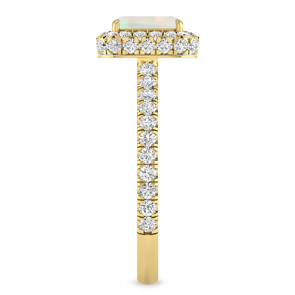 Yellow Gold - Opal
