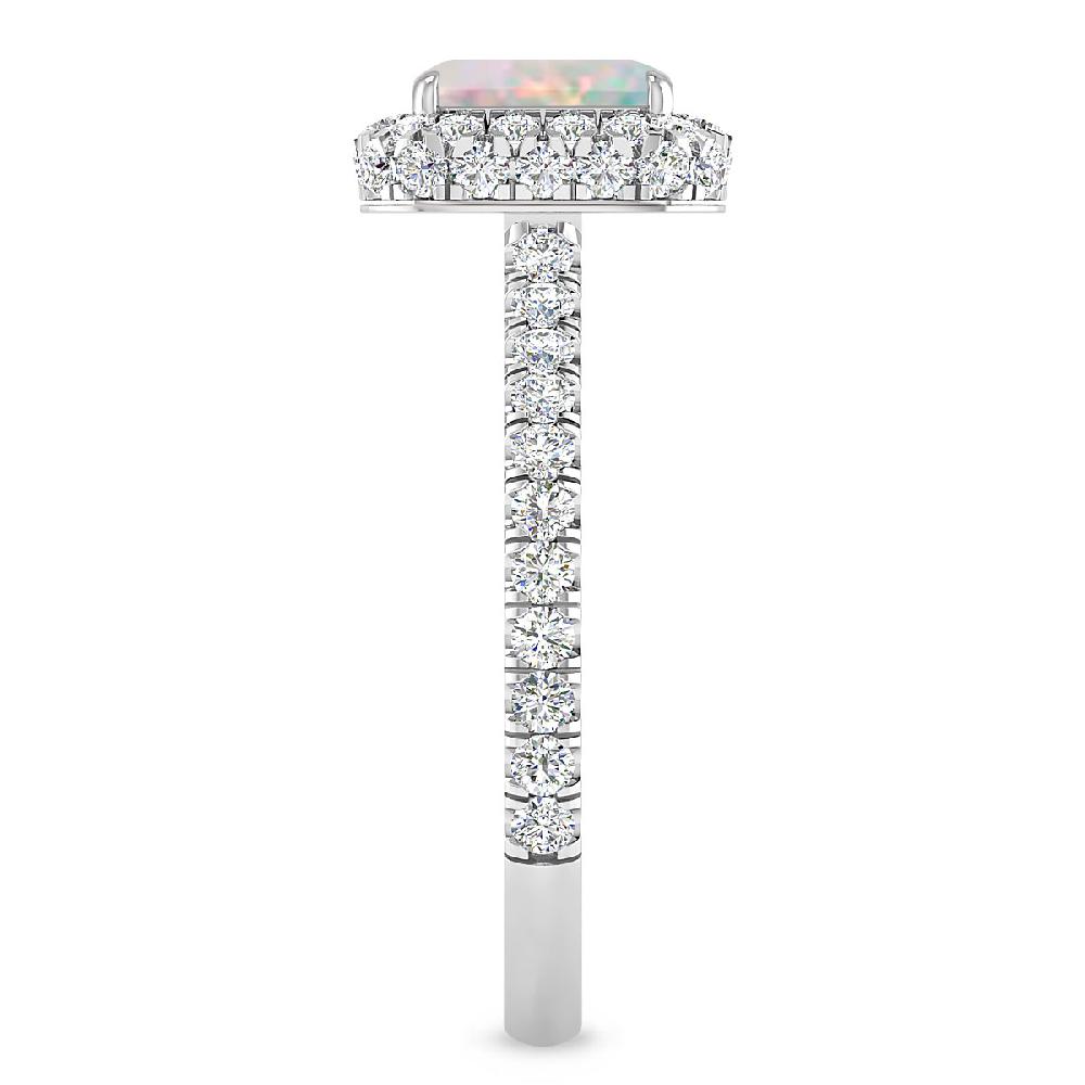 White Gold - Opal