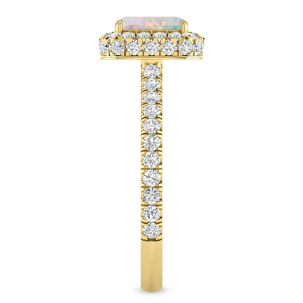 Yellow Gold - Opal