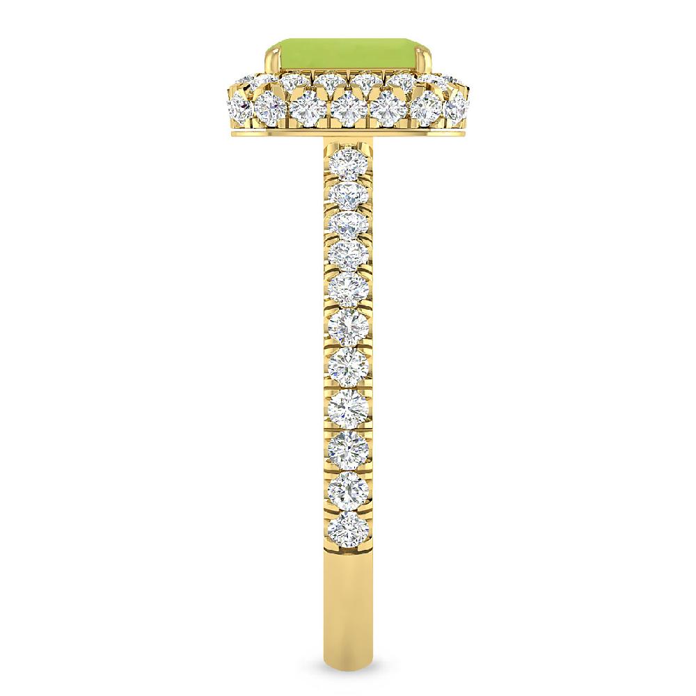 Yellow Gold - Peridot