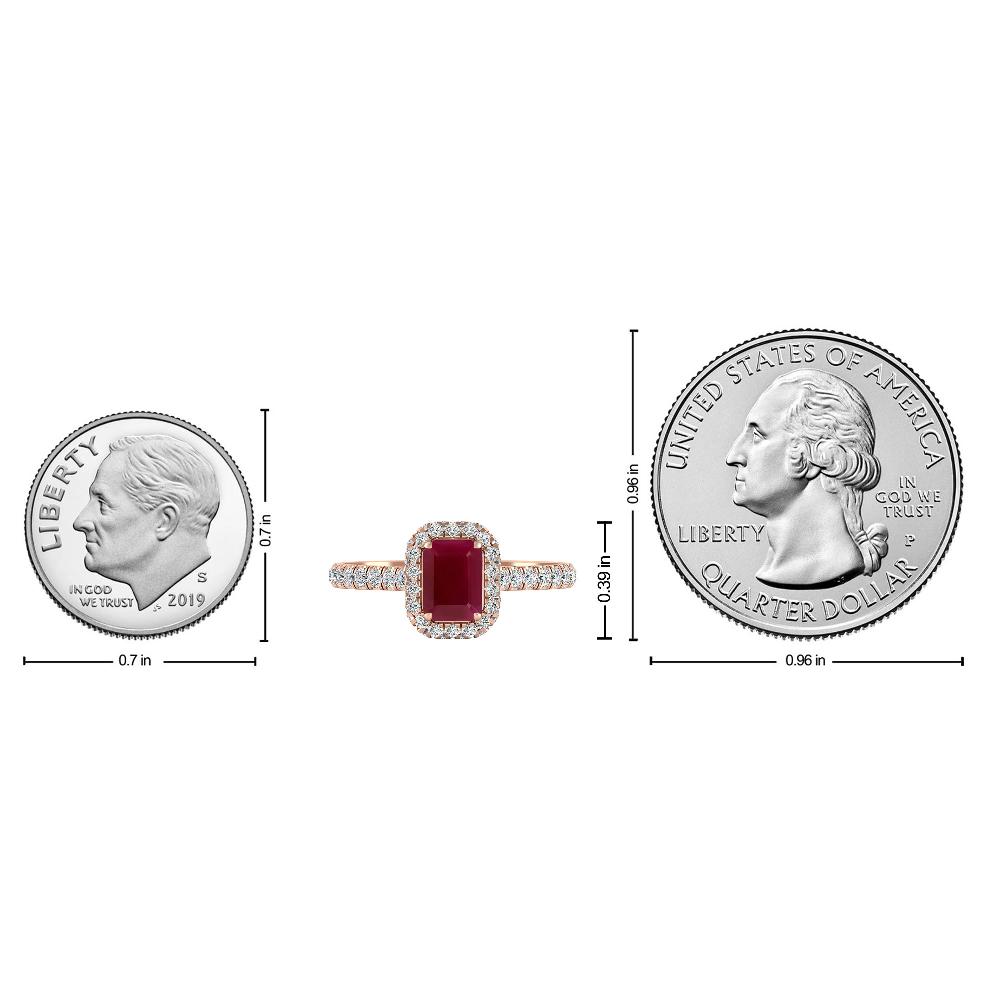 Rose Gold - Ruby
