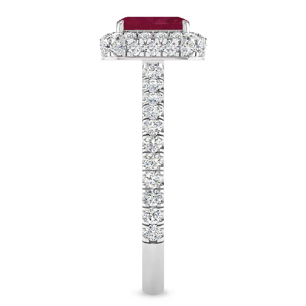 White Gold - Ruby