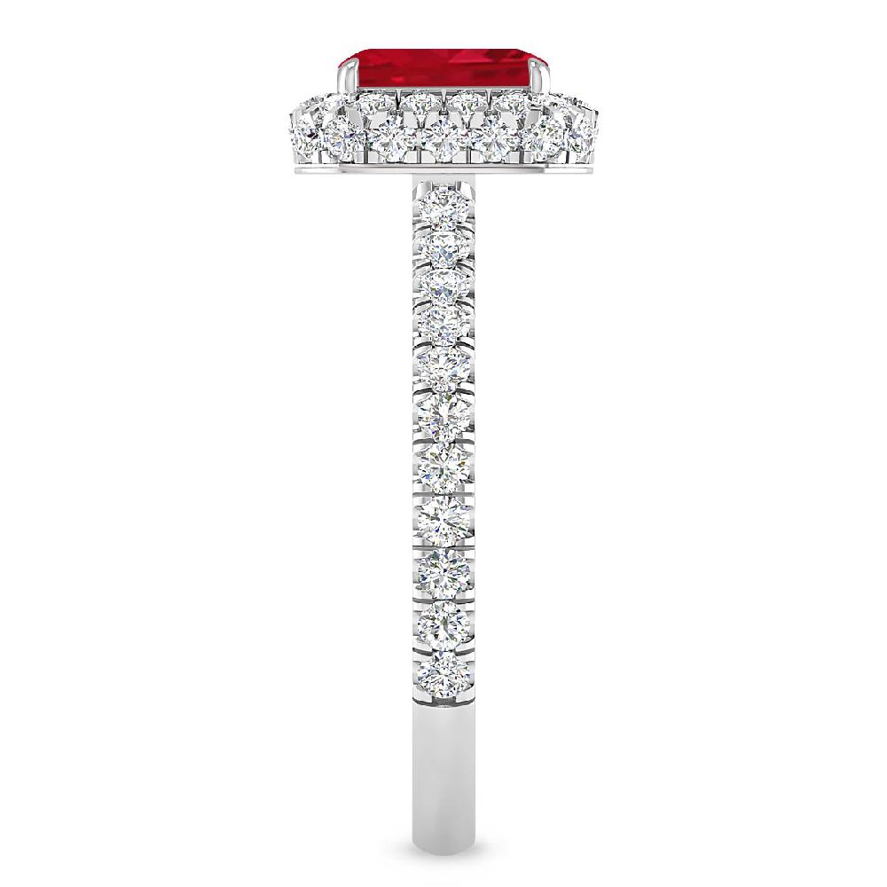White Gold - Ruby