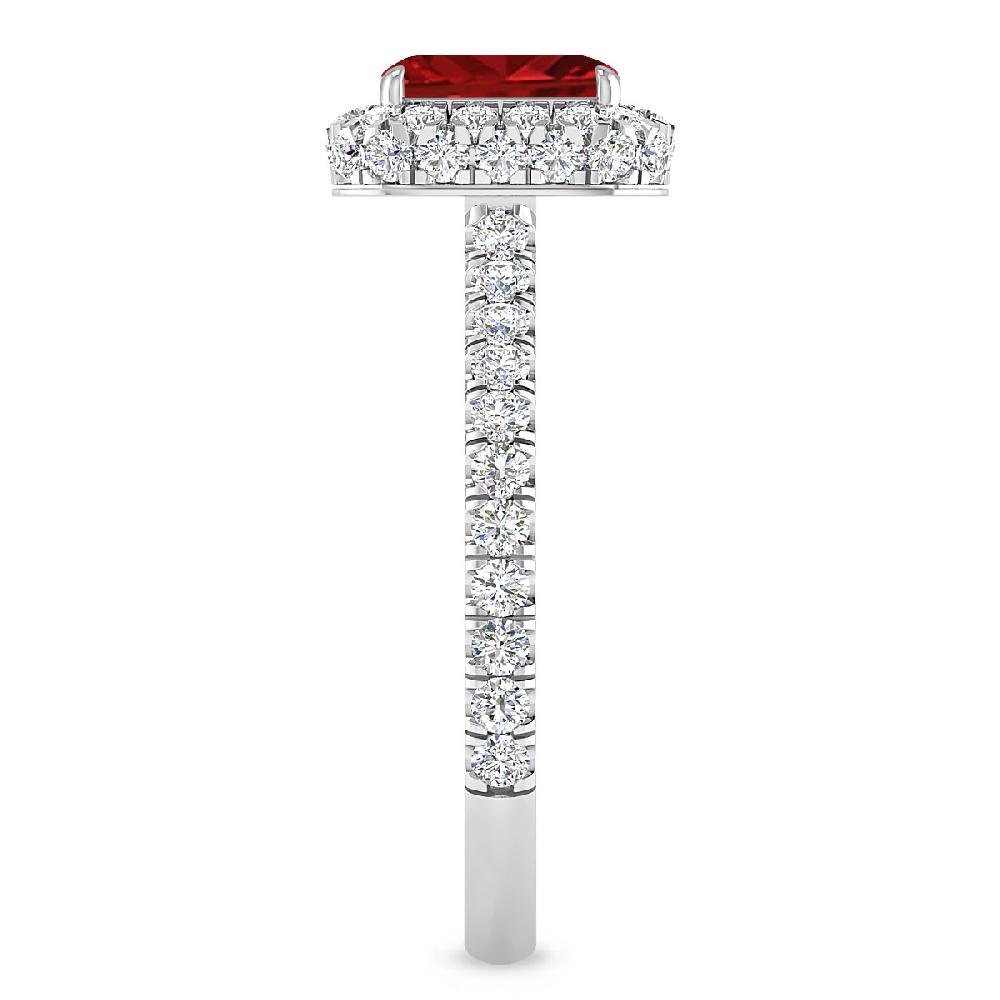 White Gold - Ruby