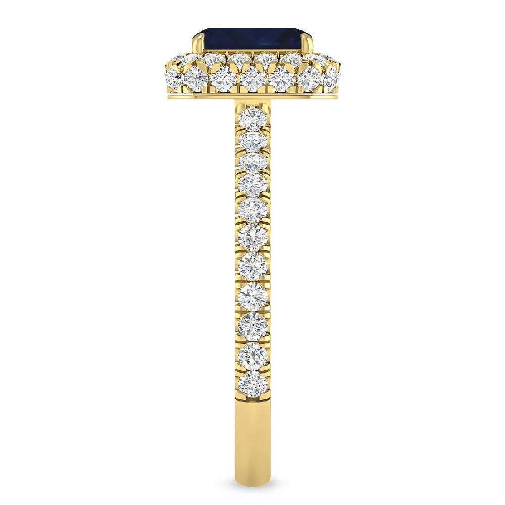 Yellow Gold - Sapphire