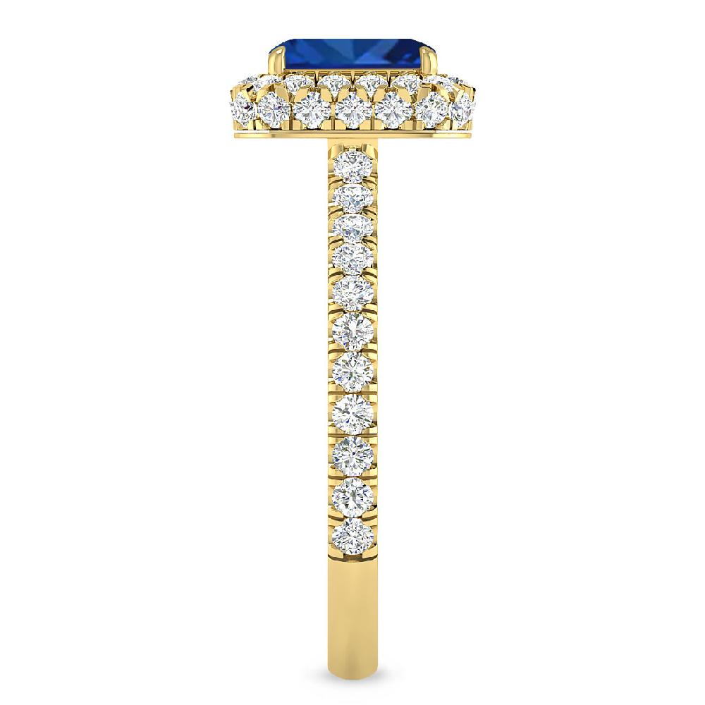Yellow Gold - Sapphire