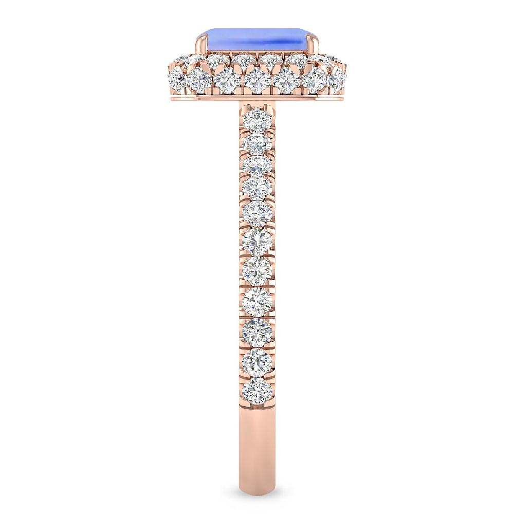 Rose Gold - Tanzanite