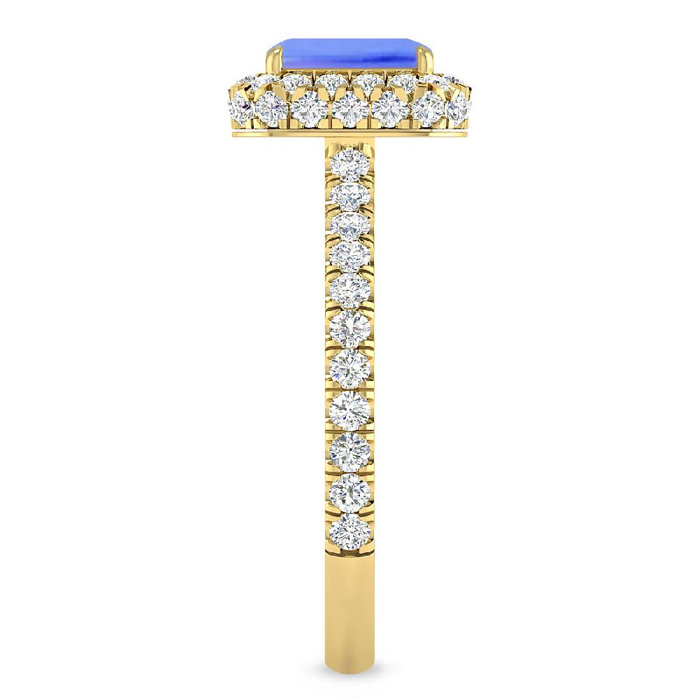 Yellow Gold - Tanzanite