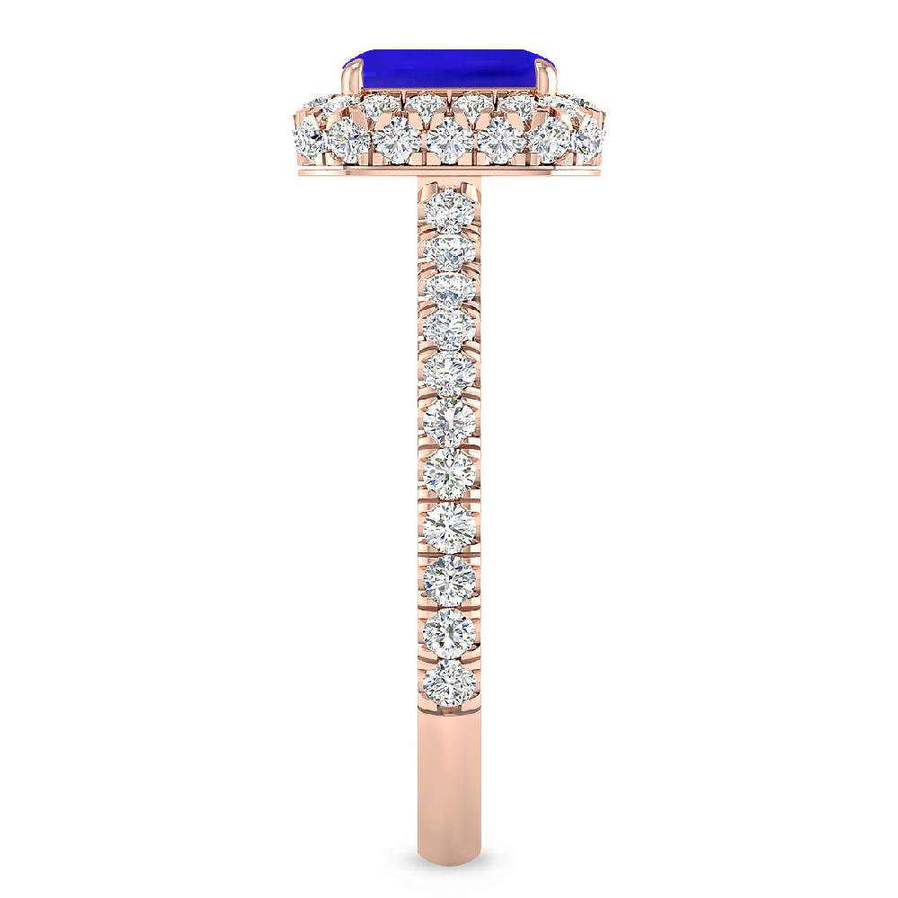 Rose Gold - Tanzanite