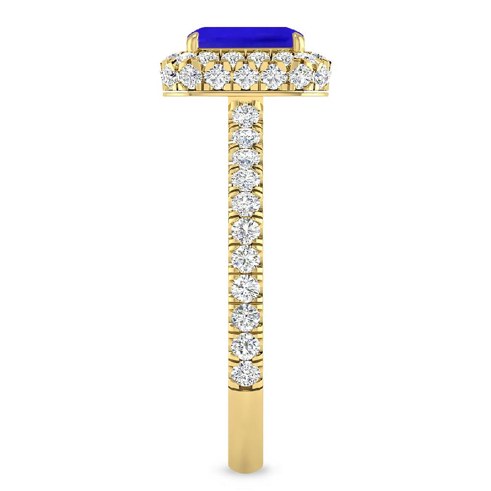 Yellow Gold - Tanzanite