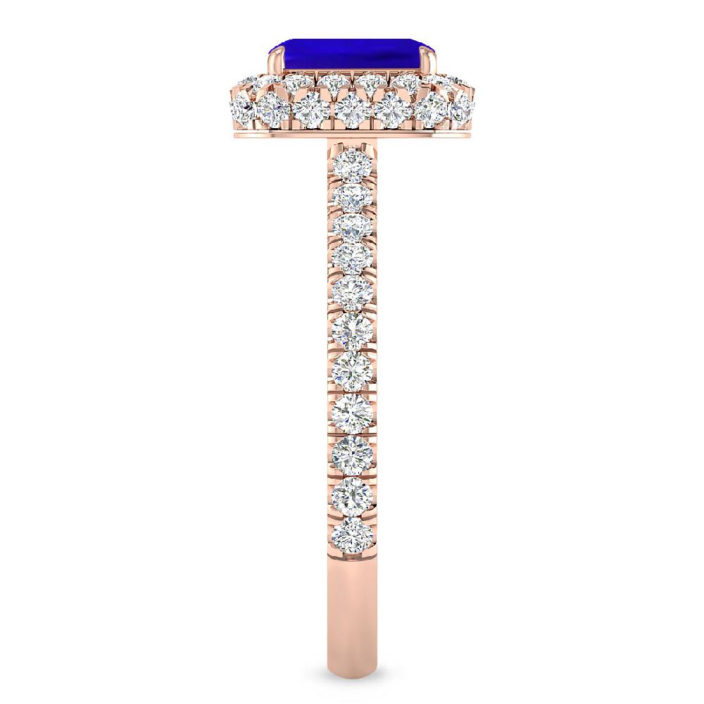 Rose Gold - Tanzanite