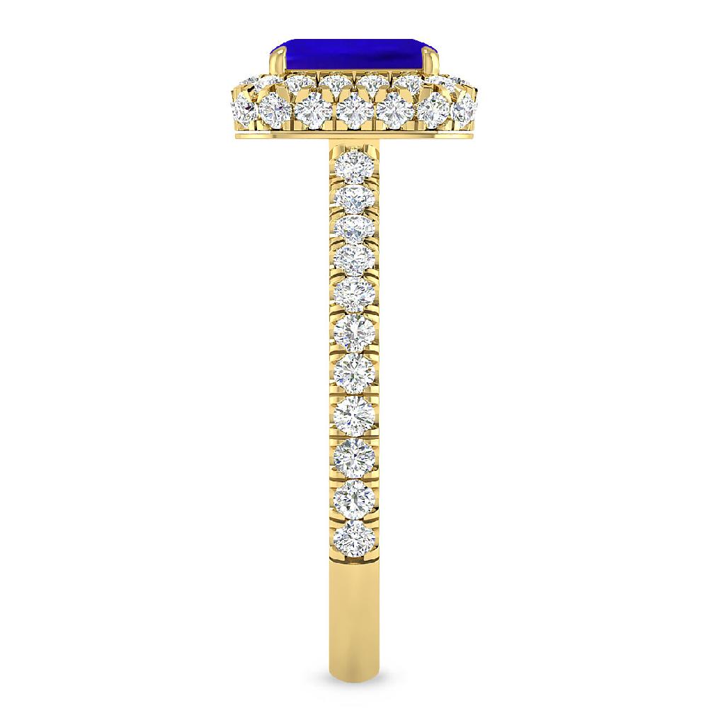 Yellow Gold - Tanzanite