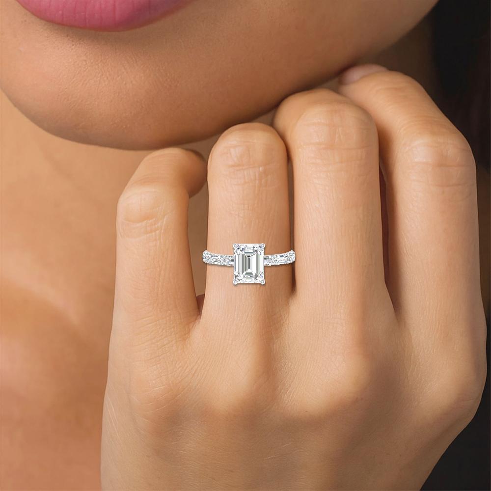 White Gold - Emerald