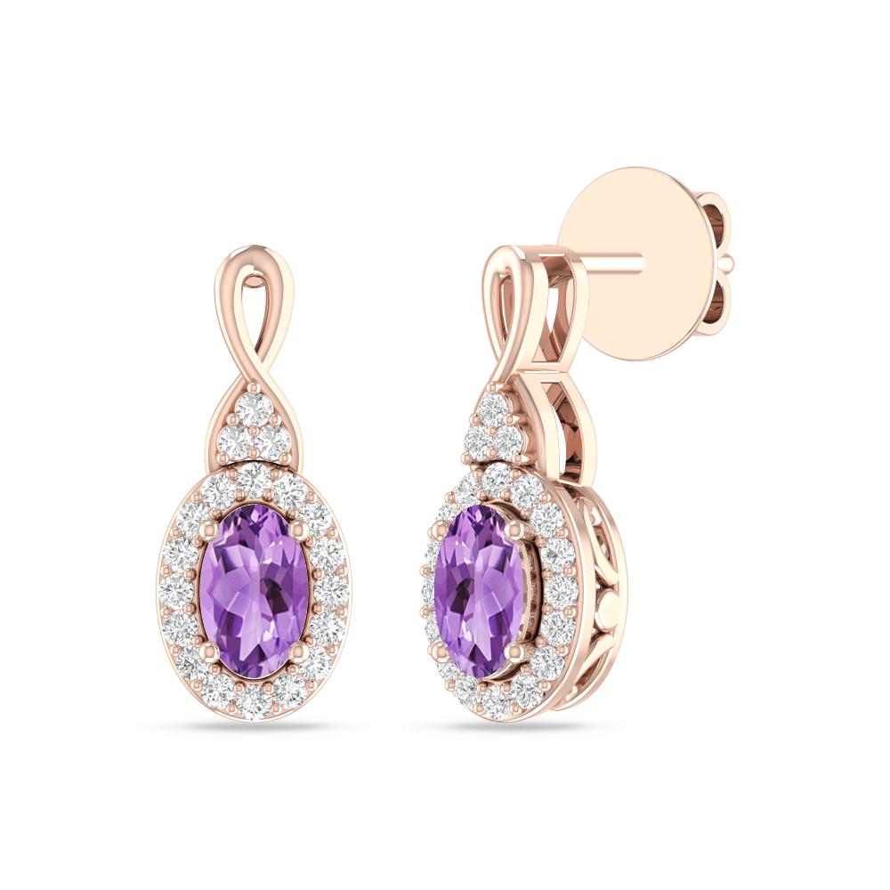 Rose Gold - Amethyst