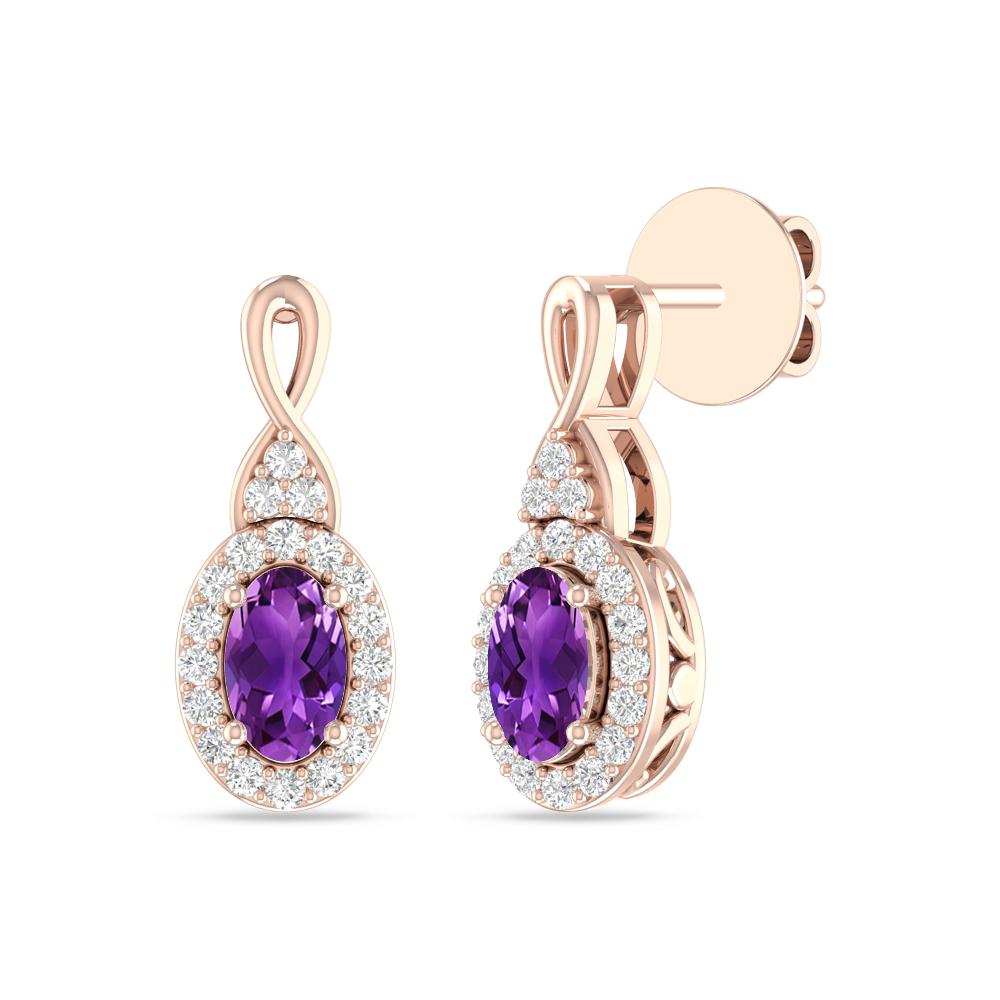 Rose Gold - Amethyst
