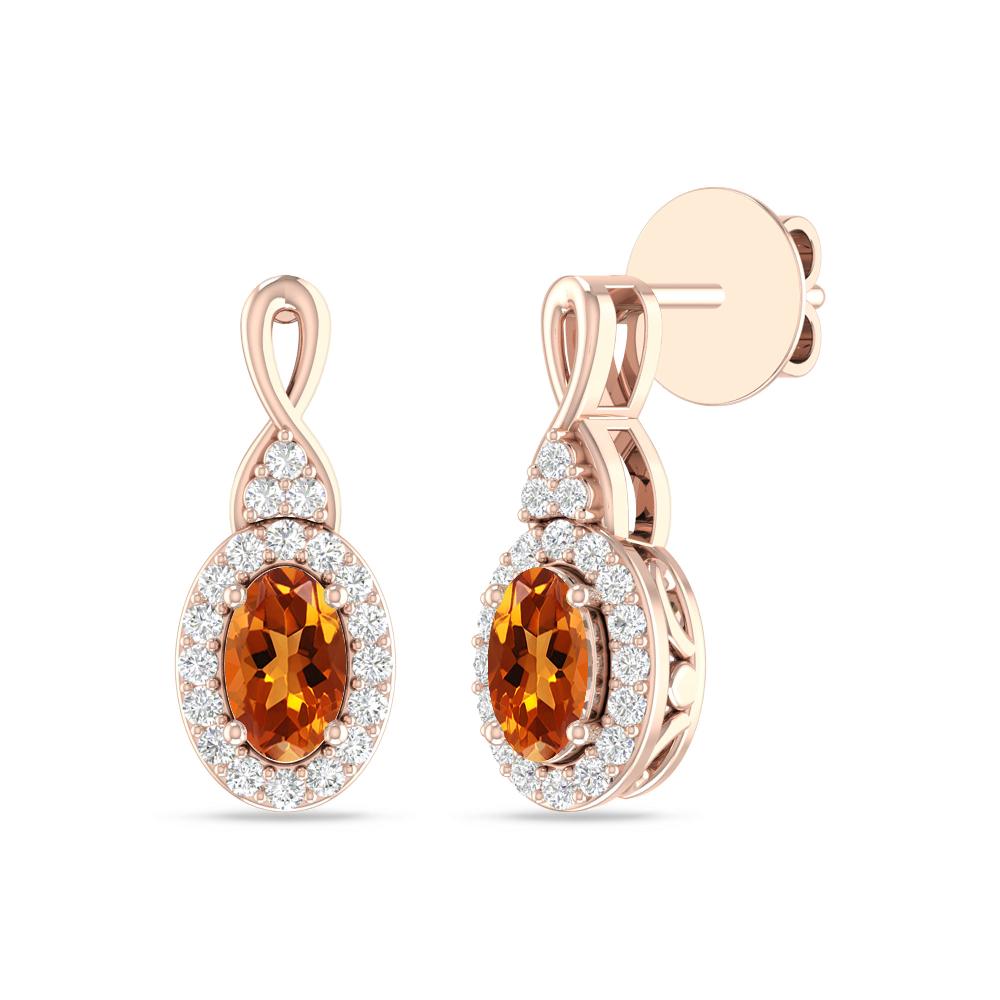 Rose Gold - Citrine
