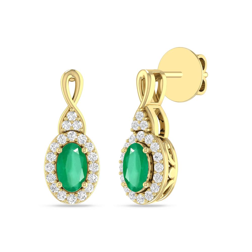 Yellow Gold - Emerald