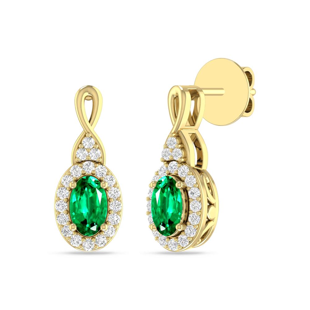 Yellow Gold - Emerald