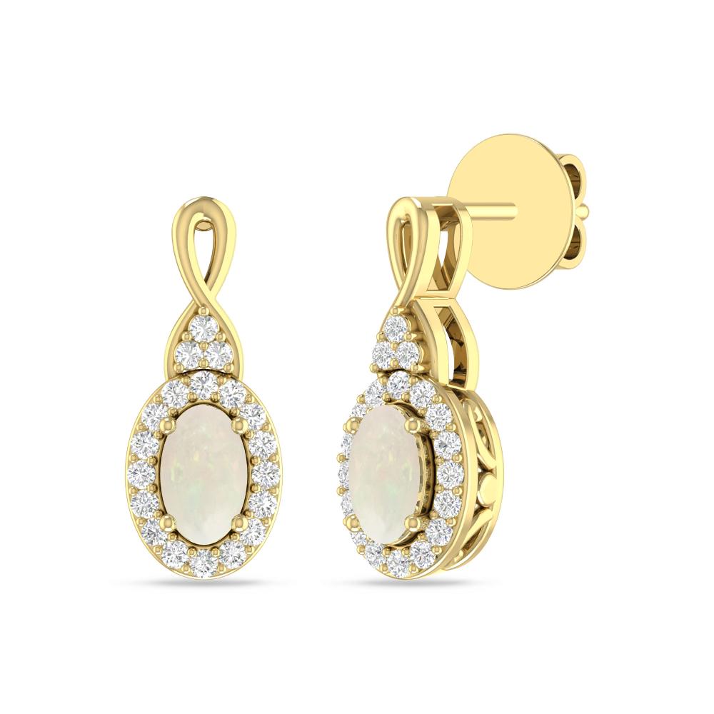 Yellow Gold - Opal