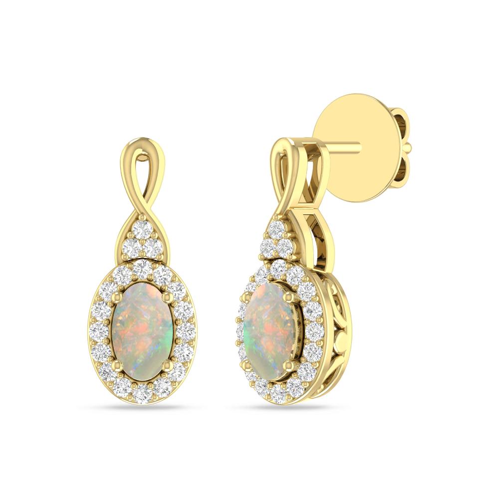 Yellow Gold - Opal