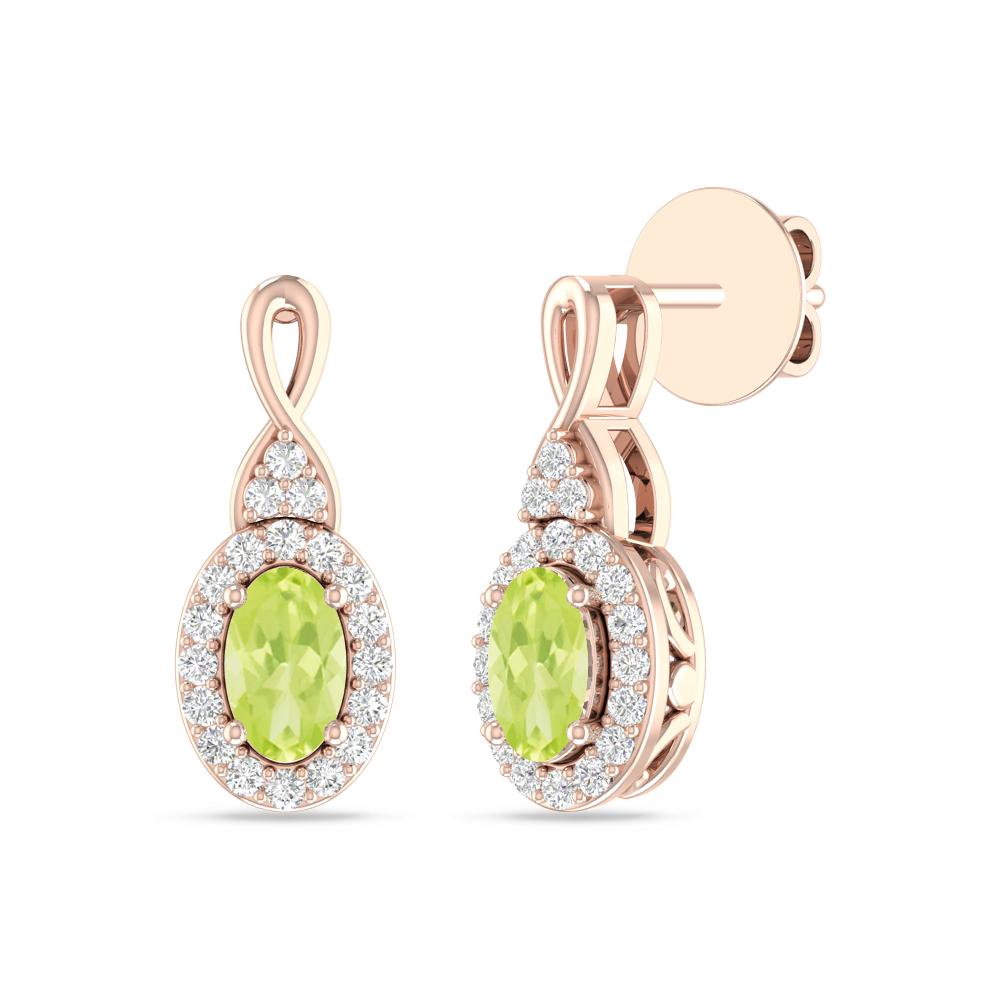 Rose Gold - Peridot