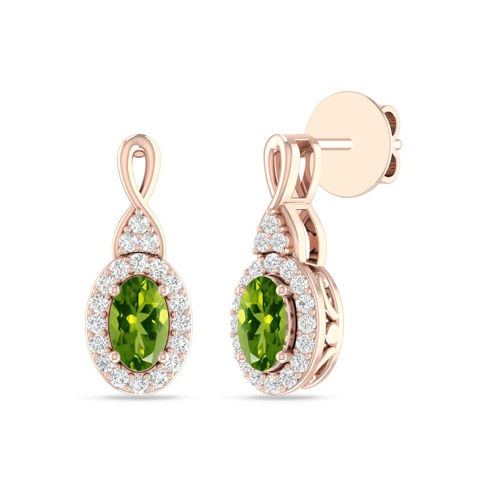 Rose Gold - Peridot