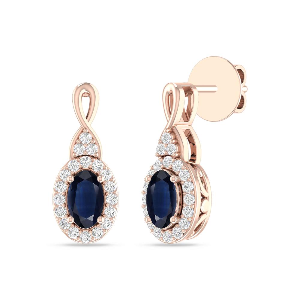 Rose Gold - Sapphire