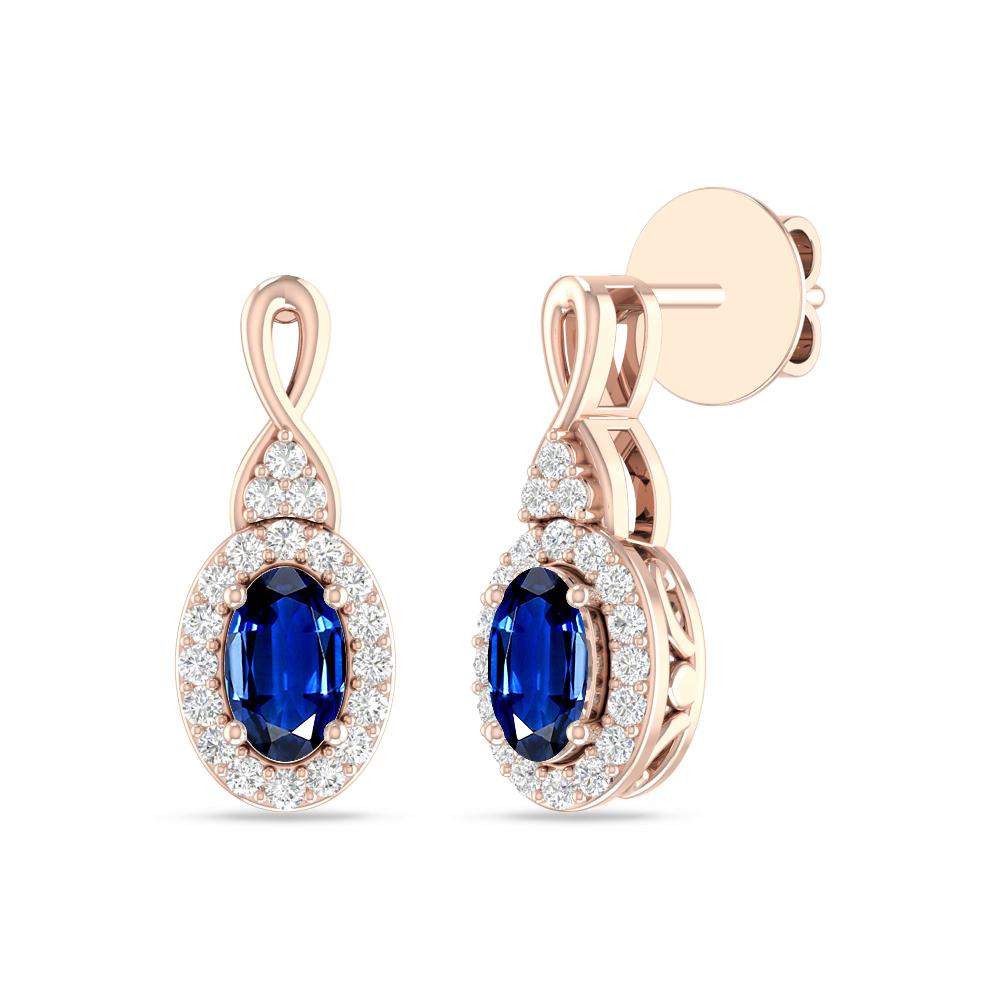 Rose Gold - Sapphire