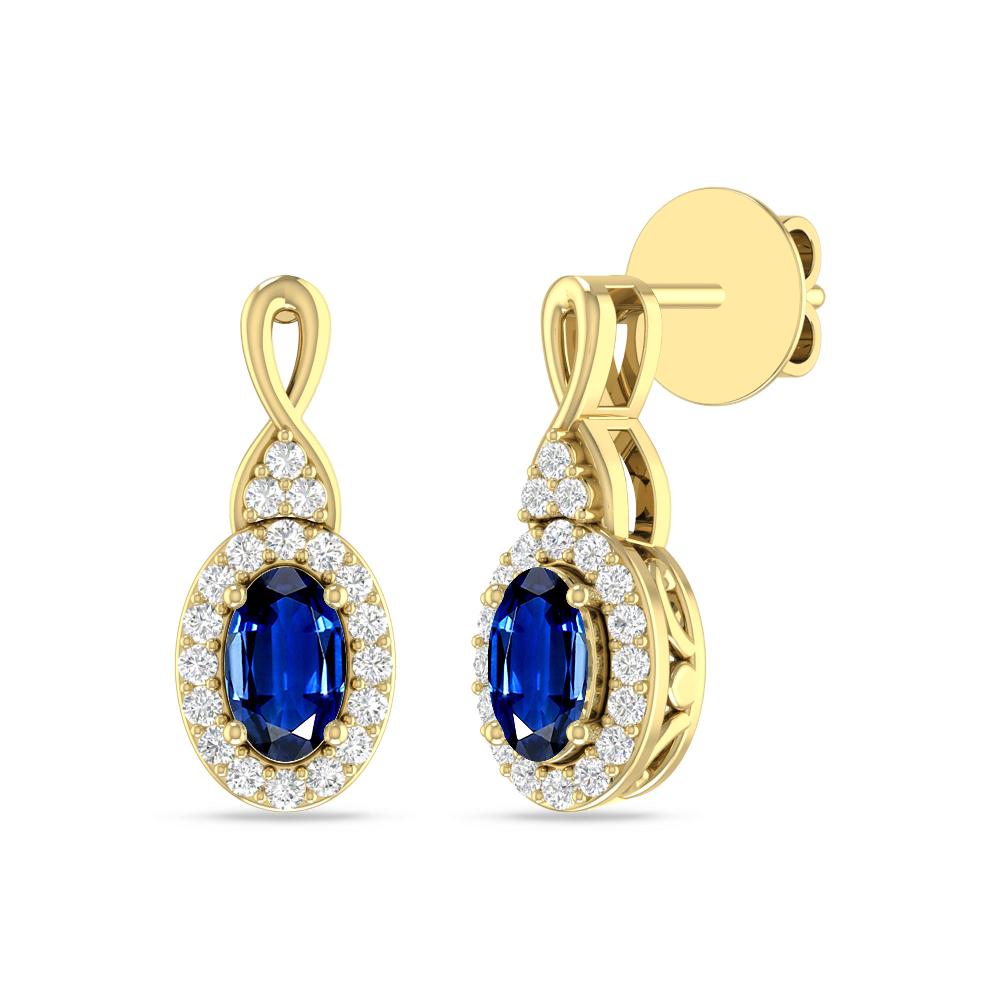 Yellow Gold - Sapphire