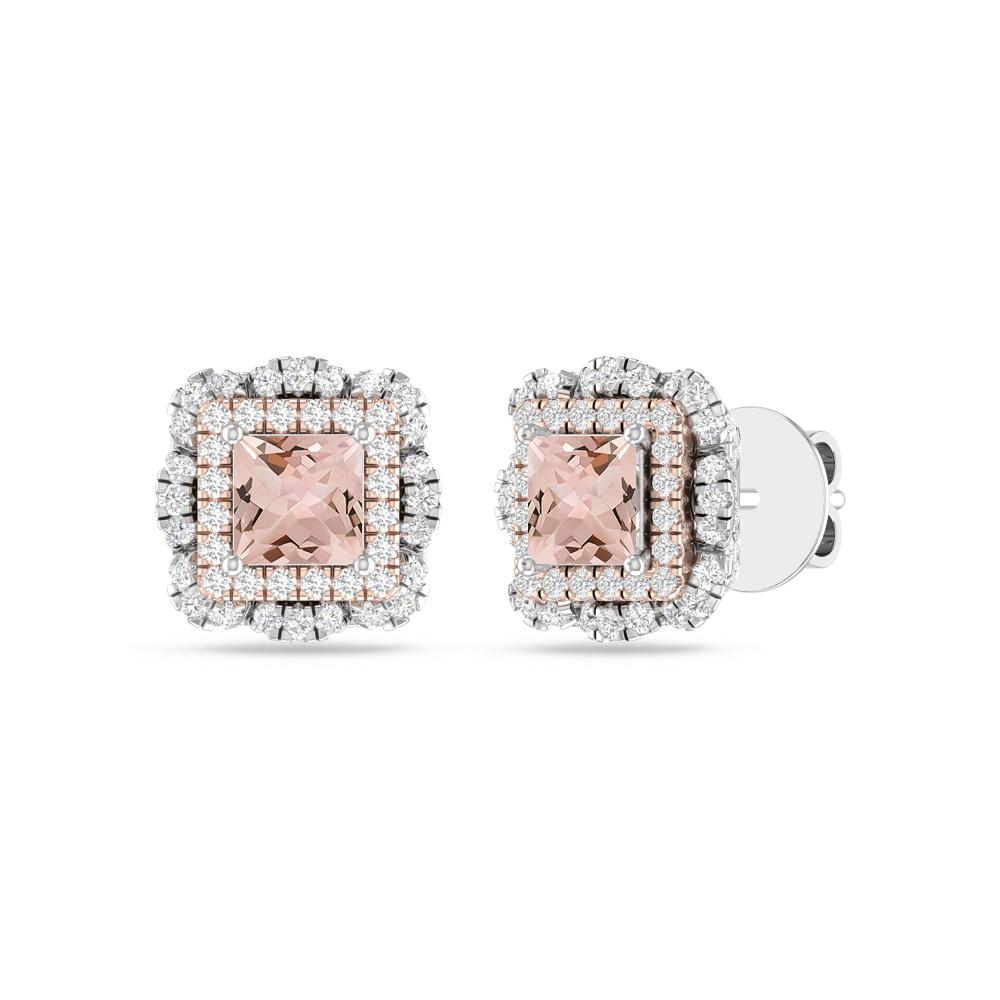 White Gold/Rose - Morganite