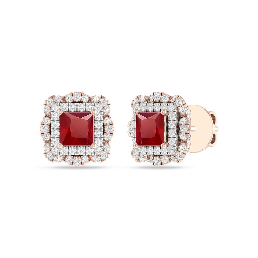 Rose Gold/White - Ruby