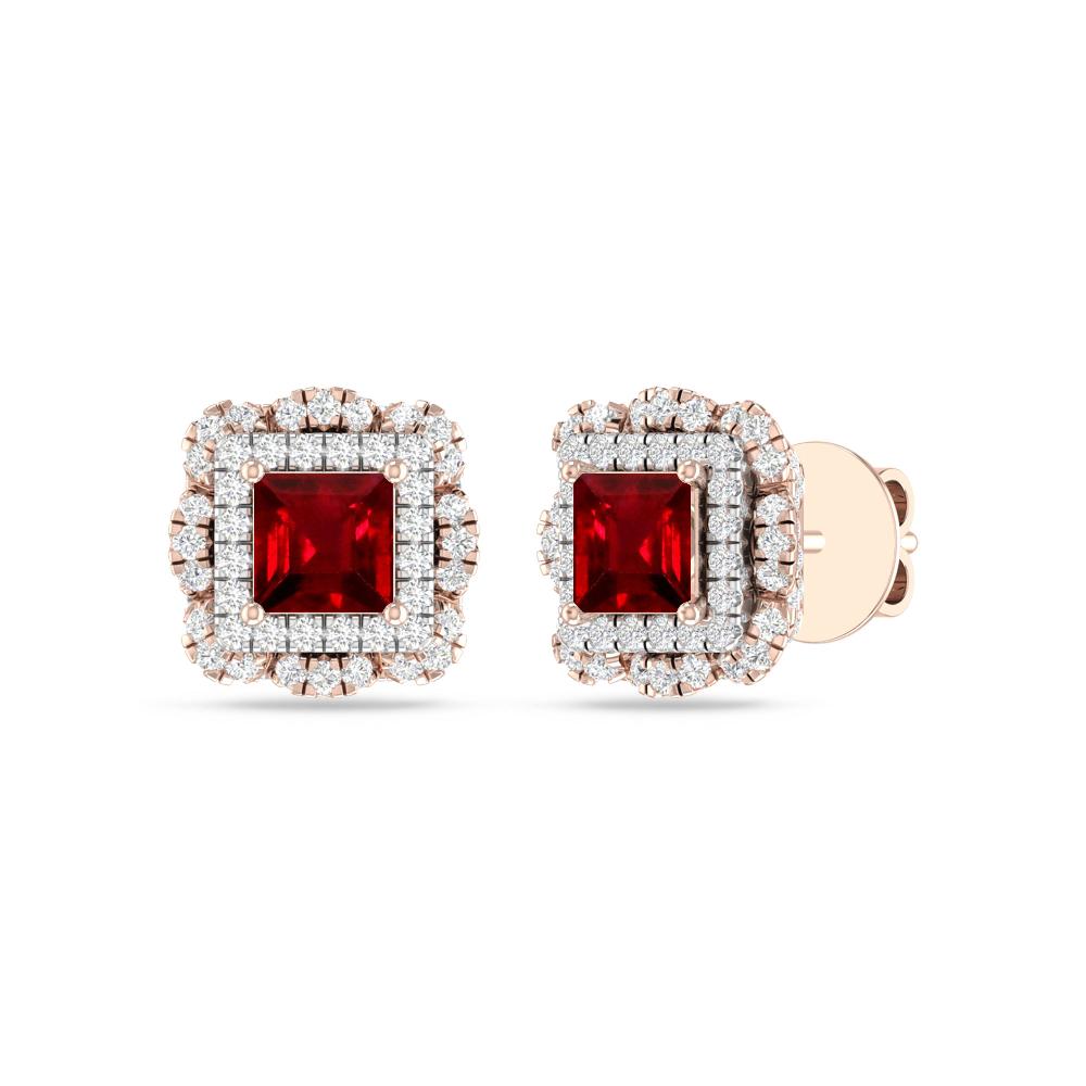 Rose Gold/White - Ruby