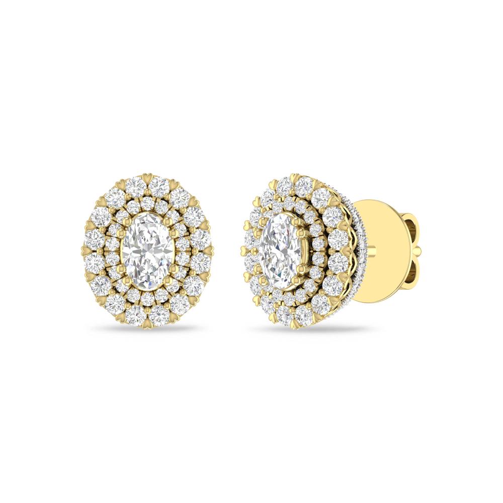 Yellow Gold/White - Diamond