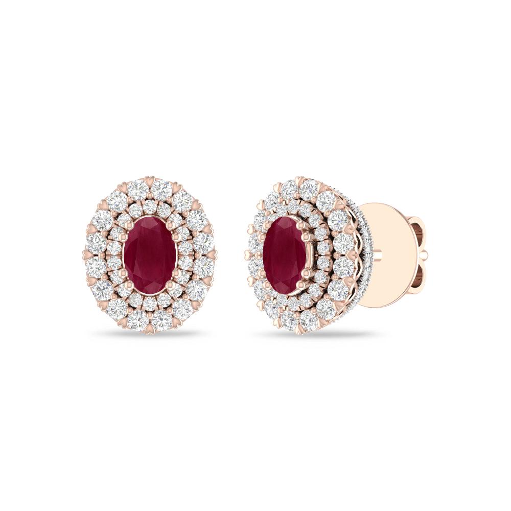 Rose Gold/White - Ruby